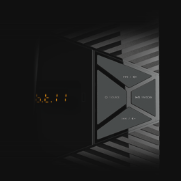 CREATIVE LABS 51MF0485AA001 Altavoces 2.1 Bluetooth Negro con Mando a Distancia