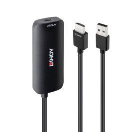 Adaptador HDMI a DVI LINDY 43423 Negro 20 cm