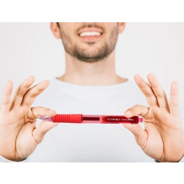 Q-connect Bolígrafo Sigma Retractil Tinta Gel 0,5 mm Negro