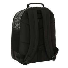 Mochila Escolar Paul Frank Join the fun Negro 32 x 42 x 15 cm