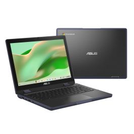 Asuspro R90075 N150 Portátil Convertible 2 en 1 Táctil 12.2" WUXGA Intel N150 8GB RAM 64GB Almacenamiento ChromeOS Gris Mineral