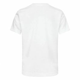 Camiseta Deportiva de Manga Corta Jack & Jones Jortampa Back Ss Crew Blanco