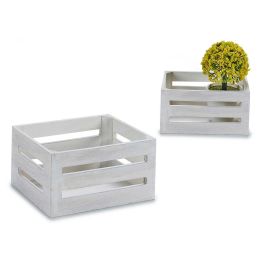 Caja Blanco Envejecido 16X10,5X8,5 Cm Giftdecor (60 Unidades) Precio: 97.49999952. SKU: B15VH9Y5MT
