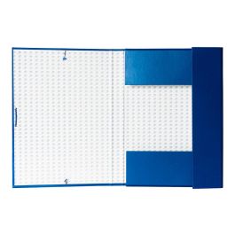 Carpeta Proyectos Liderpapel Folio Lomo 30 mm Carton Forradoazul