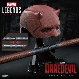Hasbro Marvel Legends Máscara y Bastón de Daredevil: Born Again para Juego de Rol y Colección Premium para Fans +14 Años Precio: 132.49999972. SKU: B189BPQZXN