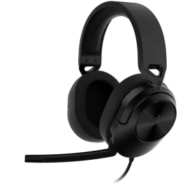 Corsair Auriculares Gaming HS55 Stereo Carbón, Comodidad y Calidad de Sonido CA9011260EU
