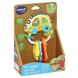 Vtech Baby VT3417765574054 My sensory sonajero Llaves mágicas (Bioplástica)