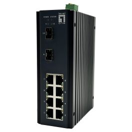 Level One Switch Gestionado L2+ IGU-1071, 8 Puertos 1GbE, 2 Puertos 2.5GbE SFP