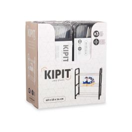 Zapatero Kipit 3 Alturas, 3 Barras, Metal - 44x19x3.5 cm (12 Unidades) Zapatero Kipit 3 Alturas, 3 Barras, Metal - 44x19x3.5 cm (12 Unidades)