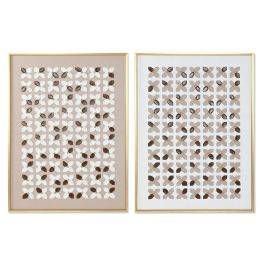 Cuadro Urban DKD Home Decor Beige Blanco 3.5 x 120 x 90 cm (2 Unidades) Cuadro Urban DKD Home Decor Beige Blanco 3.5 x 120 x 90 cm (2 Unidades)