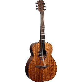 LAG Guitarra Acústica Escapade A/E Zurdos Travel Electroacústica Folk Natural Satinado Zurda