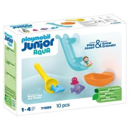 Playmobil Junior Set de Juego Acuático para Baño: Pesca con Animales Marinos, Tobogán, Pulpo, Tiburón, Pez Globo. Edad +1 Año Precio: 16.78999993. SKU: B1D7FLPFCJ