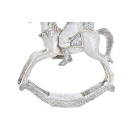 DKD Home Decor Decoración Colgante Navidad Fantasía, Resina, Rosa Gris Blanco, 4.5x12x9 cm (6 Unidades, Surtido Aleatorio) DKD Home Decor Decoración Colgante Navidad Fantasía, Resina, Rosa Gris Blanco, 4.5x12x9 cm (6 Unidades, Surtido Aleatorio)