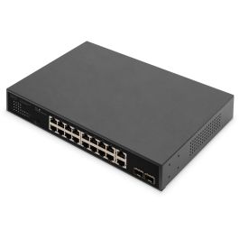 Digitus Switch 16+2 Puertos Gigabit SFP PoE No Administrado 10/100/1000 Mbps Negro Precio: 287.50000026. SKU: B1GX2LAH6M