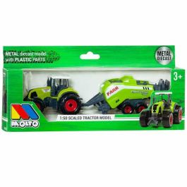 Tractor granja con remolque. escala 1:50 - modelos surtidos Tractor granja con remolque. escala 1:50 - modelos surtidos