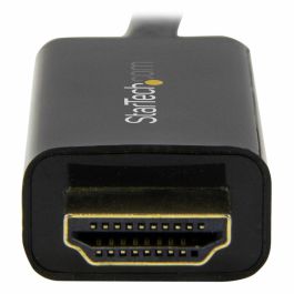 Cable DisplayPort a HDMI Startech DP2HDMM2MB (2 m) Negro Cable DisplayPort a HDMI Startech DP2HDMM2MB (2 m) Negro