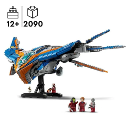 Lego 76286 Guardianes de la Galaxia: Nave Estelar Milán, Vehículo Espacial de LEGO Marvel