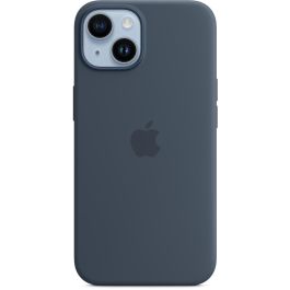 Apple iPhone 14 Silicone Case con MagSafe - Funda Protectora Azul Tormenta Precio: 110.78999943. SKU: B12ZBHQ8XV