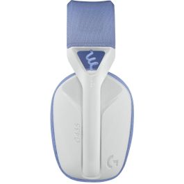 Logitech Auriculares G435 Gaming Inalámbricos Bluetooth/LIGHTSPEED, Sonido Envolvente, Micrófono Integrado, Blanco