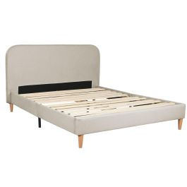 DKD Home Decor Cama Urban de Poliéster y Madera Beige 219x104x170 cm para Colchón 150x200 - Desmontable Precio: 261.49999942. SKU: B1HHRN67QT