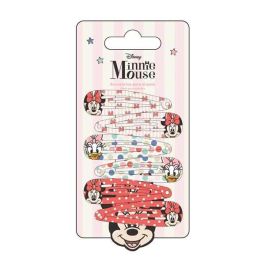 Accesorios pelo clips 6 piezas minnie 6.5 x 12.5 x 0.1 cm