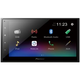 Pioneer DMH-A340DABDAB Autorradio Pantalla Capacitiva 6.8" 2 DIN con Bluetooth, USB, DAB+ Precio: 266.58999994. SKU: B18C294RS4