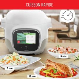 MOULINEX Cookeo Touch Mini 3L Multicocina inteligente de alta presión conectada CE922110 - 100 recetas integradas