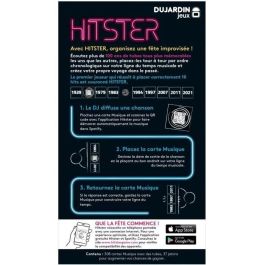 Juego de Mesa Dujardin Hitster Francés (FR) Juego de Mesa Dujardin Hitster Francés (FR)
