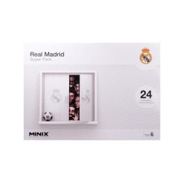 Minix Calendario Adviento Super Pack Real Madrid con 12 Figuras de Jugadores como Mbappé y Bellingham