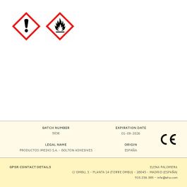Griffon Adhesivo de PVC Gel 250ml, rápido, tixotrópico, sin THF, ref. 6301155