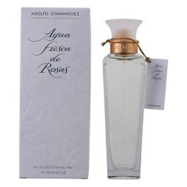Adolfo Domínguez Agua Fresca de Rosas Eau de Toilette para Mujer con Esencia de Rosa de Bulgaria Vaporizador Recargable 200 ml