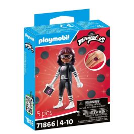 Playmobil 71866 Miraculous Lady Wifi Figura de Acción con Smartphone y Escudo para niños y niñas +4 años Playmobil 71866 Miraculous Lady Wifi Figura de Acción con Smartphone y Escudo para niños y niñas +4 años