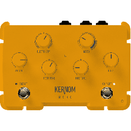Kernom Pedal Moho Fuzz para Guitarra Eléctrica con Circuito Analog Morphing Core, EQ Avanzada y 128 Presets Programables