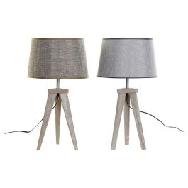 Lampara Sobremesa Alpino DKD Home Decor Natural Gris 30 x 57.5 x 30 cm (2 Unidades) Precio: 54.79000032. SKU: B13DCK2NHB