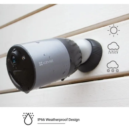 Ezviz EZV1725922480119 Kit Cámara Solar 4K con Panel Solar, Detección IA y Visión Nocturna en Color