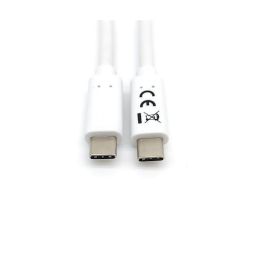 EQUIP 128361 Cable USB-C 3.2 Macho a Macho 1m 60W PD 5Gbps Blanco