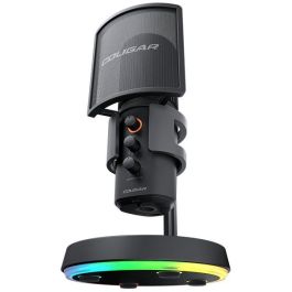 COUGAR Screamer-X Micrófono de Estudio USB para Streaming, Grabación, 48kHz, Reducción de Ruido, Filtro Antipop