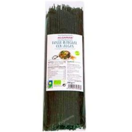 ALGAMAR Espagueti Integral con Algas Tierra y Mar (Espagueti de Mar, Espirulina) Bio 250g Precio: 3.4999998. SKU: B12HS2V7MX