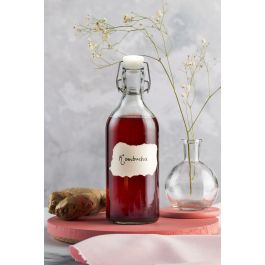 La Mediterranea Botella de Vidrio con Tapon Clásico 500 ml - 7.4 cm x 22.6 cm x 7.3 cm (24 Unidades) La Mediterranea Botella de Vidrio con Tapon Clásico 500 ml - 7.4 cm x 22.6 cm x 7.3 cm (24 Unidades)