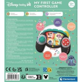 Clementoni 17497 Mando De Juegos Disney Para Niños +12 Meses Con Melodías Y Luces Clementoni