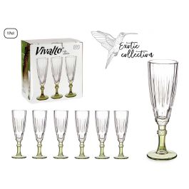 Copa Cava Color Verde 170Ml Vivalto 6X20CM (48 Unidades) Copa Cava Color Verde 170Ml Vivalto 6X20CM (48 Unidades)