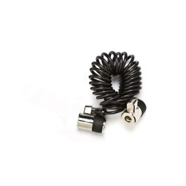 Ergonomic Solutions ClickSafe Dual Lock Curly Cable - BLACK Precio: 57.88999975. SKU: B17A7B5AF8
