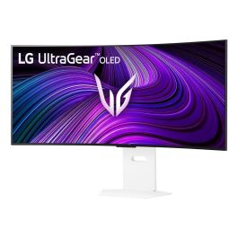 LG 39GX90SA-W Monitor Curvo Gaming 39" OLED UWQHD 240Hz 0.03ms G-Sync FreeSync Premium HDR True Black 400