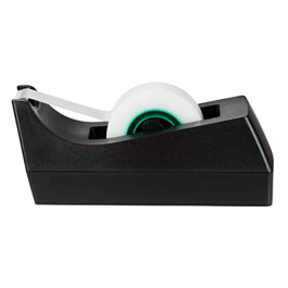 Scotch Dispensador Portarrollos C38 Negro + 3 Cinta Magica 900