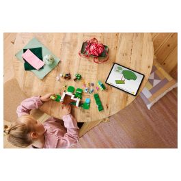 LEGO Animal Crossing Tienda Ropa Hermanas Manitas 77055 Set de Construcción para Niños y Niñas +6 Años con Minifiguras de Pili y Ariel