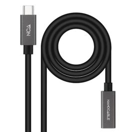 Cable USB-C NANOCABLE 10.01.4402 Negro 2 m (1 unidad) Cable USB-C NANOCABLE 10.01.4402 Negro 2 m (1 unidad)