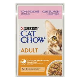 Purina Cat Chow Feline Adulto Salmon Judias Verdes 26x85 gr Precio: 21.5000005. SKU: B19YEQQ9SF