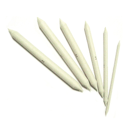 Artist Difuminos Caja de 6 Tamaños Surtidos para Degradados con Carboncillo y Lápiz