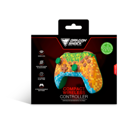 Dragonshock 144521 Gamepad Bluetooth Compacto Multicolor para Nintendo Switch Inalámbrico