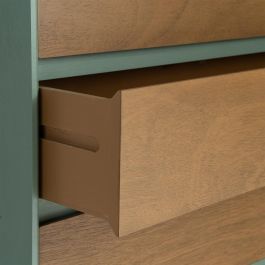 Cómoda Verde Dm Dormitorio 75 X 35 X 75 cm